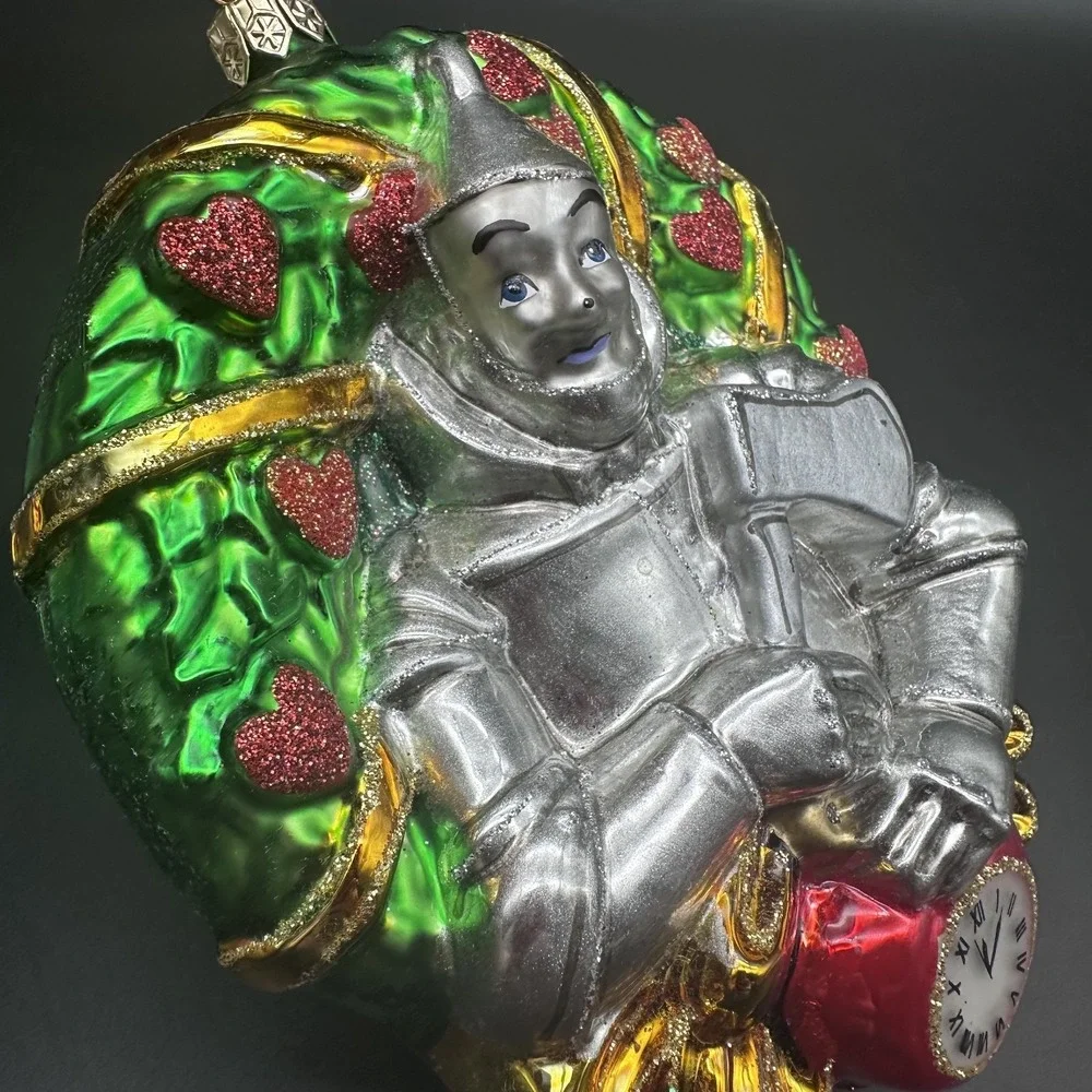 KURT ADLER‎ POLONAISE WIZARD OF OZ COLLECTION TIN MAN ORNAMENT AP 1502 5.5